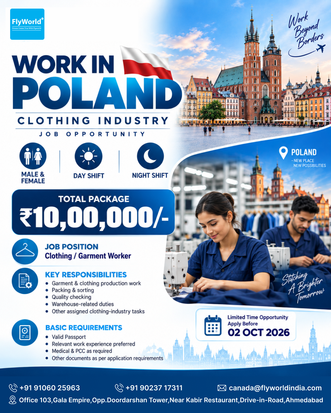 Europe Work Parmit