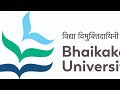 Bhaikaka University - Webinar on World Environment