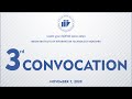 3rd Convocation