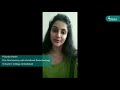Student Testimonial- B.Sc